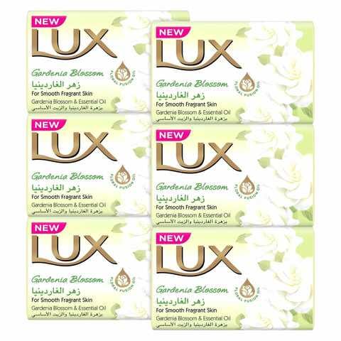 Lux Silk Sensation Bar Soap White 170g Pack of 6