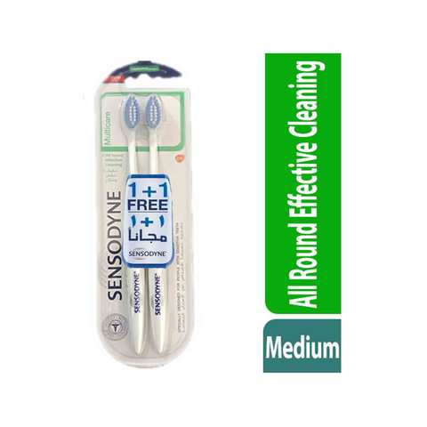 Sensodyne Toothbrush Medium Multi Care 2 Pieces