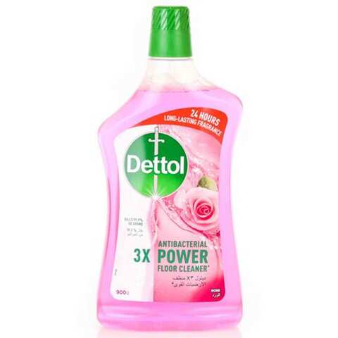Dettol Power Floor Cleaner Rose 900 Ml