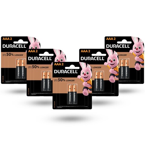 اشتري Duracell Battery AAA 2 Pack Monet -( 5 pieces ) في الامارات