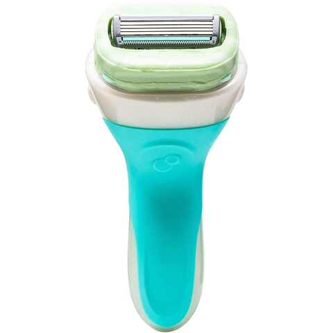Schick Intuition Natural Sensitive Care Razor With 2 Refills Green