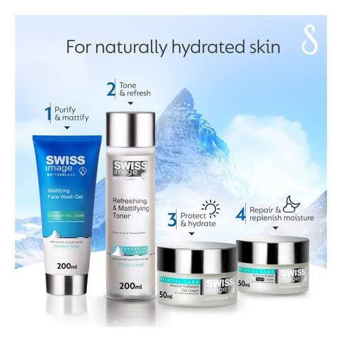 Swiss Image Essential Care Mattifying Face Wash Gel 200ml