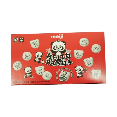Meiji Hello Panda Chocolate Biscuits 35g Pack of 24