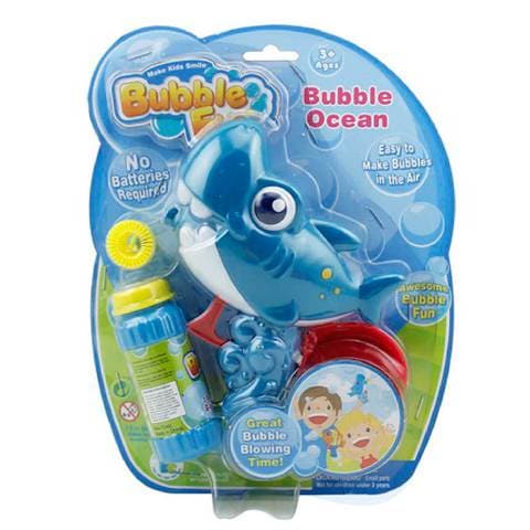 Power Joy Kidzpro Friction Powered Dophin Bubble Guns Multicolour