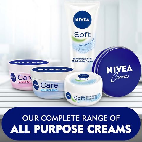 Nivea Creme Moisturising Cream Universal All Pourpose Face Body Hands Tin 400ml