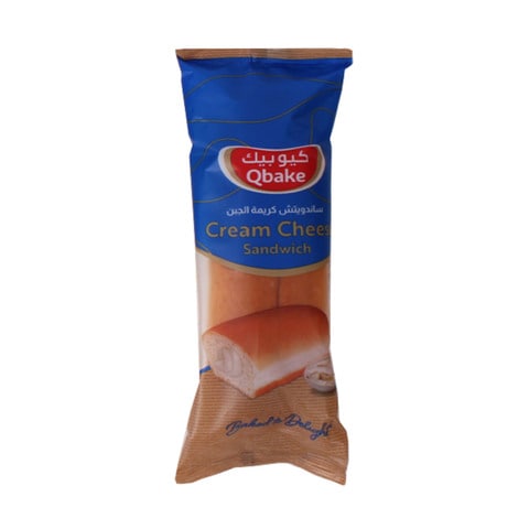 Qbake Cream Cheese Sandwich Roll 110g