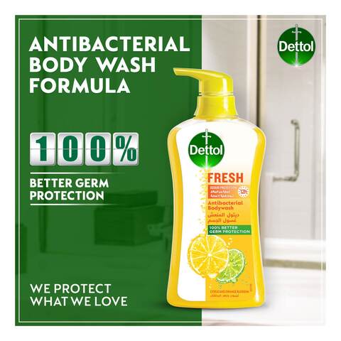 Dettol Fresh Antibacterial Body Wash 500ml