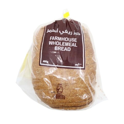 اشتري كارفور خبز كامل مصنوع من القمح الكامل 400 غرام في الامارات