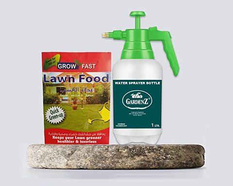 Agriculture Fertilizer Grow Fast Lawn Food 1 kg + GARDENZ brand Water Sprayer Bottle freebie