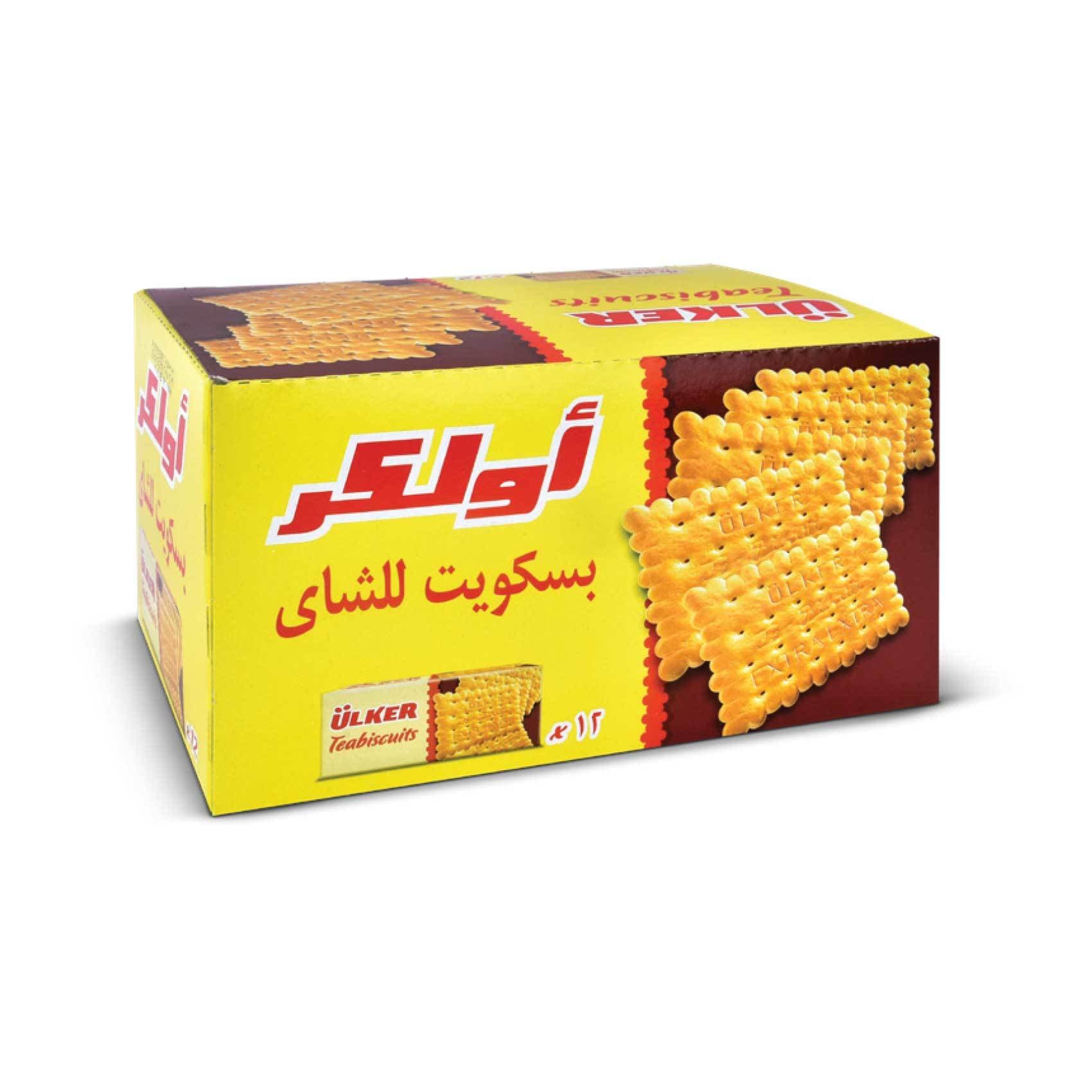 Buy Ulker Tea Biscuit 80 G X 12 Pieces Online Shop Food Cupboard On Carrefour Saudi Arabia