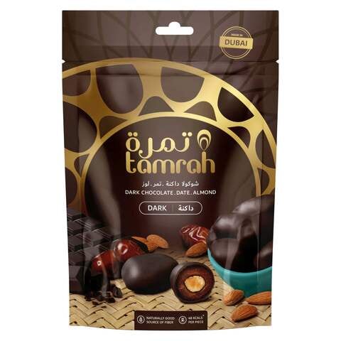 Tamrah Dark Chocolate Date Almond 100g