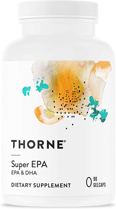 Thorne Research, Super Epa, Concentrated Omega-3 Fatty Acid Supplement, Epa And Dha, 90 Gelcaps