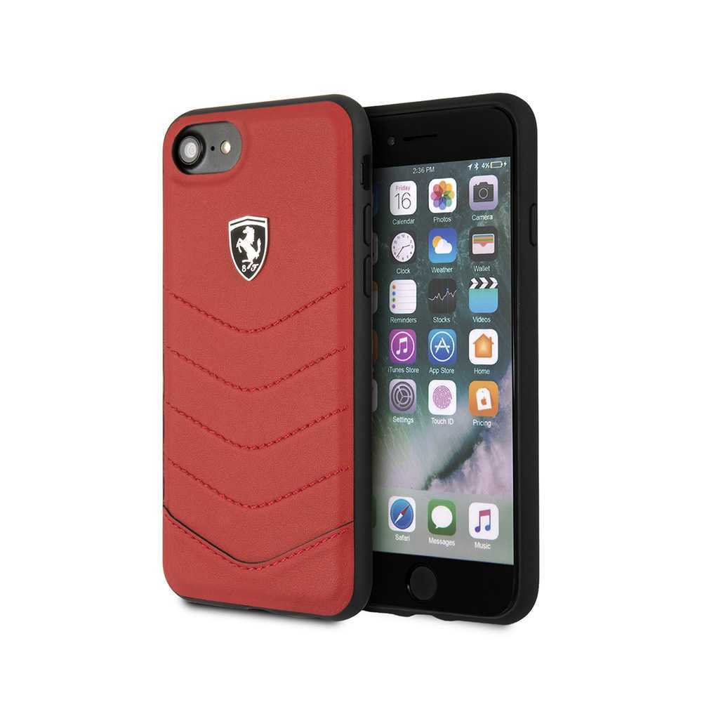 Buy Ferrari Apple Iphone Se 2 Case Heritage Quilted Leather Hard Case Compatible For Iphone Se 2 And Support Wireless Charging Easy Access To All Ports Cg Mobile Officially Licensed