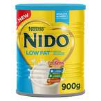 Buy Nestle Nido Low Fat Fortified Semi-Skimmed Milk Powder 900g in Kuwait