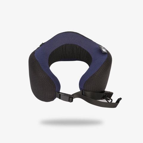 Collapsible store neck pillow