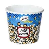 Herevin Printed Reusable Popcorn And Chips Bowl Multicolour 2.3L