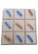 Kids and Adults Wooden Board And Crosses Game Set, Playing Tic-tac-toe Noughts Stocking Fillers Family Brain Teaser Puzzle