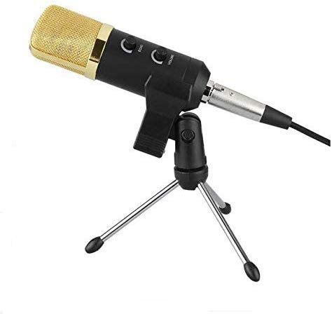 Mike Music USB Microphone, E-01Condenser Recording Microphone For Laptop Mac Or Windows Cardioid Studio Recording Vocals, Voice Overs, Streaming Broadcast And Youtube Videos (Black)
