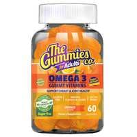 The Gummies Co Omega 3 Orange Flavoured Dietary Supplements Gummies Pack of 60