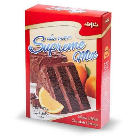 Noon Cake Mix Chocolate And Orange 450 Gram