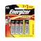 Energizer Max Battery AA E91 3 Pieces + 1 Free