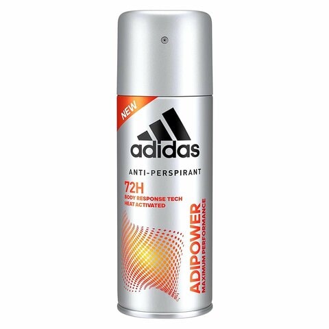 Adidas Adipower Anti-Perspirant Deodorant Silver 150ml