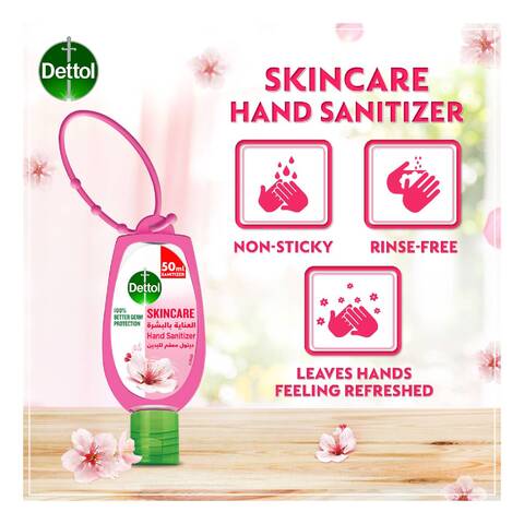 Dettol Skincare Anti-Bacterial Hand Sanitizer 50ml