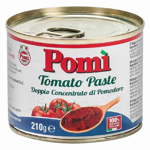 Pomi Tomato Paste Double Concentrated 210 Gram