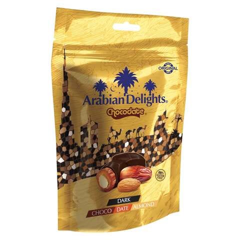 Arabian Delights Chocodate With Dark Chocolate And Almond 90g