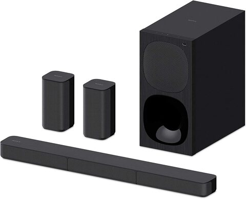 Sony Ht-S20R Real 5.1Ch Dolby Digital Soundbar For TV With Subwoofer And Compact Rear Speakers, 5.1Ch Home Theatre System (400W, Bluetooth &amp; USB Connectivity, HDMI &amp; Optical Connectivity)