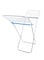 Royalford Foldable Cloth Dryer Stand Blue/Silver 180x55x105centimeter