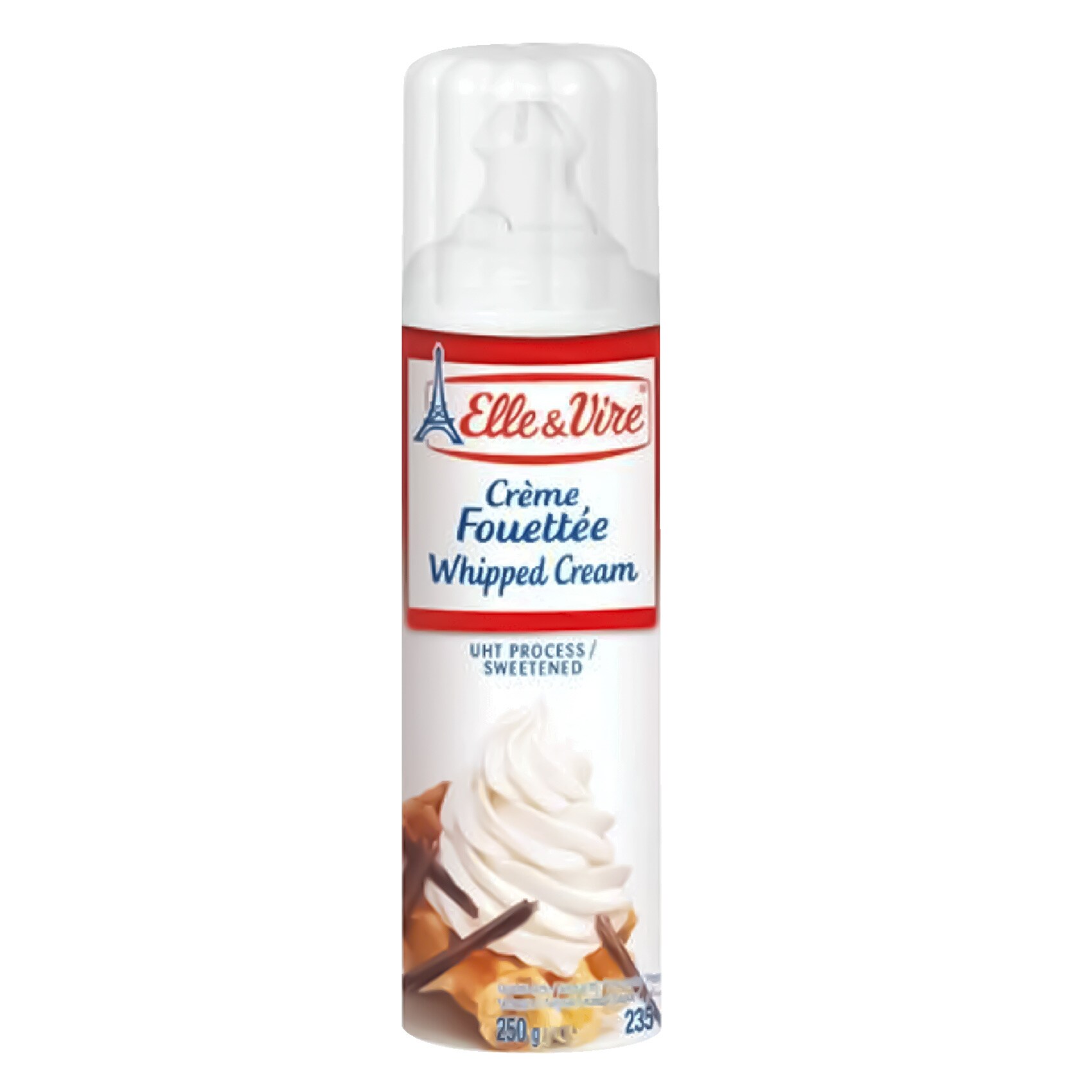 Buy Elle&Vire Light Cream Spray 250g Online Shop Fresh Food on