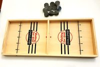 Jmd Table Slingshot Hockey Party Game, Bouncing Chess Hockey Game, Table Desktop Battle Game For Kids And Adults