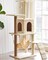 Generic S-Plus Multi-Level Cat Tree With Condo, Kittens Activity Tower With Scratching Posts, Kitty Pet Play House With Hanging Ball
