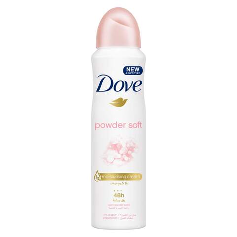 Dove  Women Antiperspirant Deodorant Spray For Refreshing 48-Hour Protection Powder Soft Alcohol Free 150ml