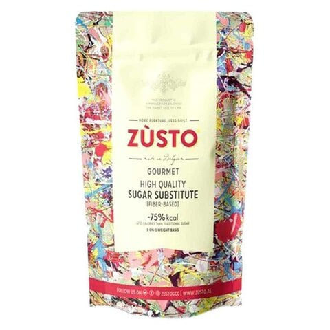 Buy Zusto Gourmet High-Quality Fiber-Based Sugar 300g in UAE