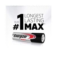 Energizer Max AAA Alkaline Batteries (E92BP)  Pack of 2