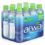 Buy Arwa Still Water Bottled Drinking Water PET 500ml Pack of 12 in UAE