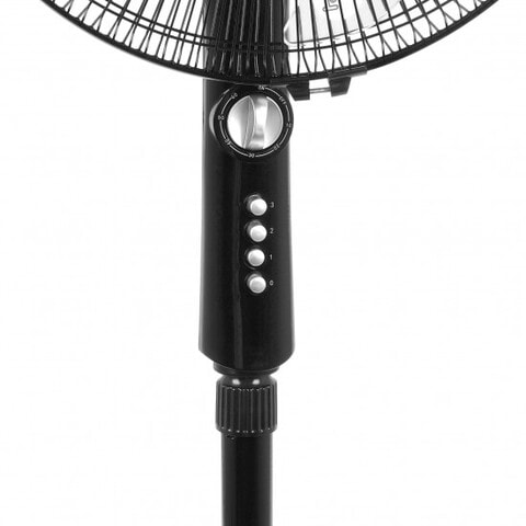 AFRA Japan Electric Stand Fan, 60W, Adjustable Height, 5 Blades, Black, G-Mark, ESMA, RoHS, And CB Certified, 2 Years Warranty