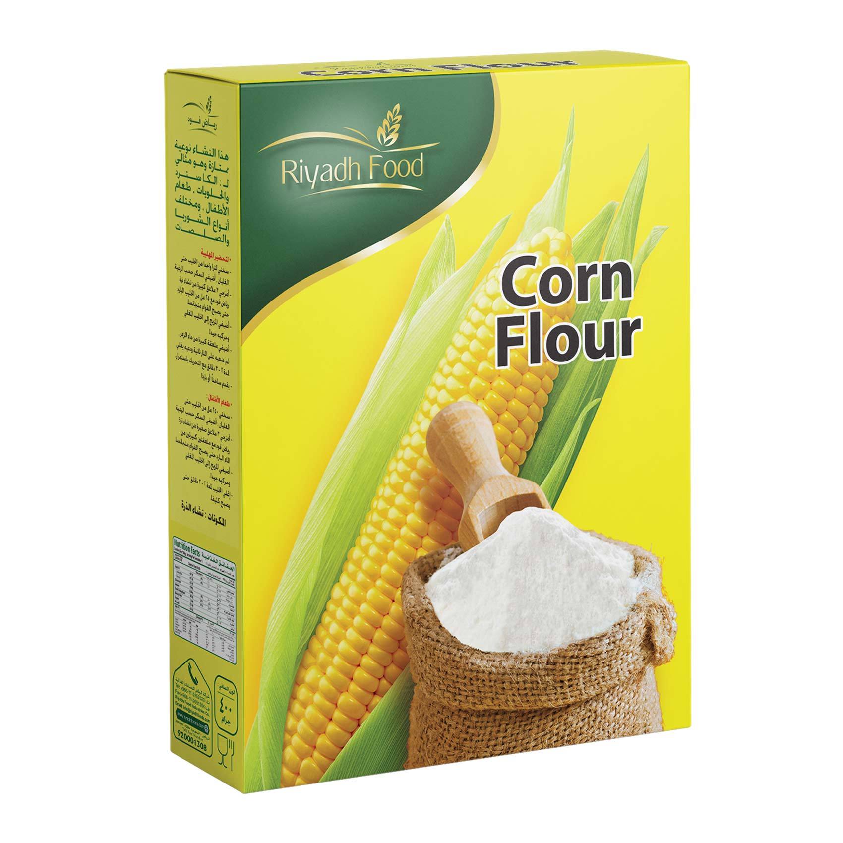 Buy Riyadh food corn flour 400 g Online - Shop Food Cupboard on