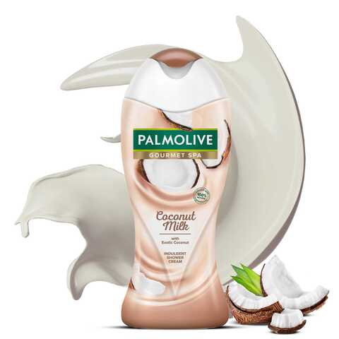 Palmolive Natural Shower Gel Cream Gourmet Spa Coconut Milk 250ml