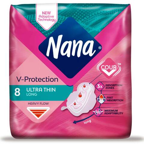 Nana Women Pads Ultra Thin Long 8 Pads