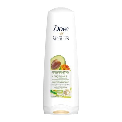 Dove Nourishing Secrets Conditioner Strengthens And Reduces Hair Fall With Natural Extracts 350ml