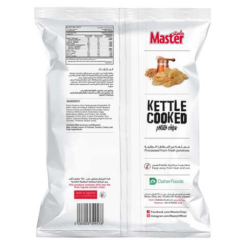 Master Kettle Cooked Honey Mustard Potato Chips 170g