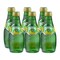 Perrier Natural Sparkling Mineral Water Lime Glass Bottle 200ml x6