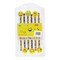 NEW Emojis Eraser Pencil Set 6 pcs