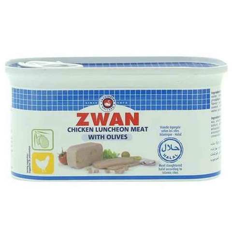 Zwan Chicken Luncheon Meat With Olives 200 Gram