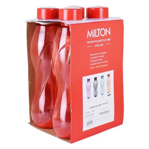 Buy Milton Oscar Plus Pet Bottle Multicolour 1l 4 Online Shop Home Garden On Carrefour Uae