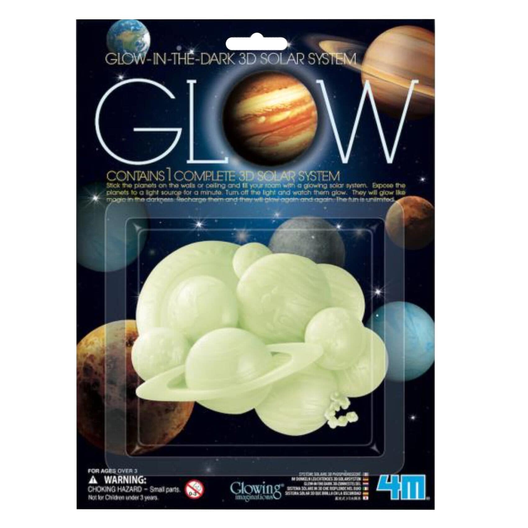 Great Explorations Glow-in-the-Dark 3-D Solar System Kit