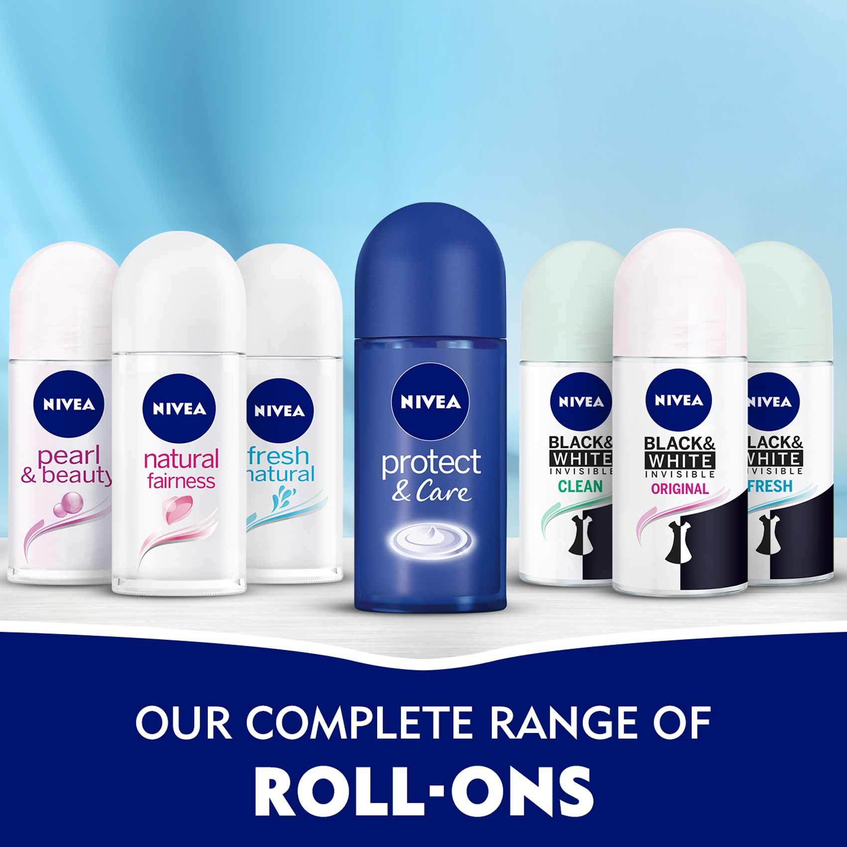 Buy Nivea Black And White Invisible Original Deodorant RollOn 50ml